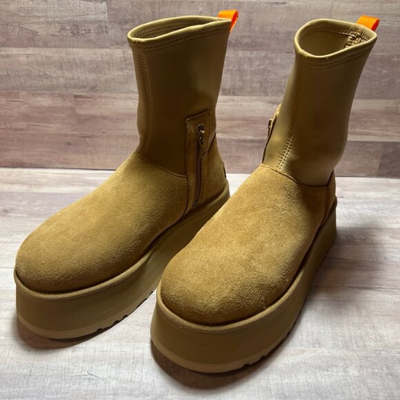 Ugg Women's Chestnut Classic Dipper Platform Boots  Size: 9 - Picture 3 of 12